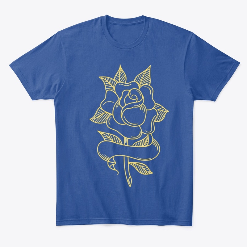 Love Rose Tattoo Design