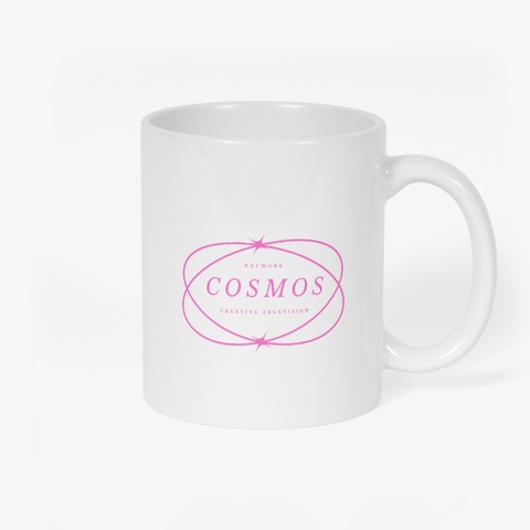 Mug Multiple Colors Pink Oval White T-Shirt Back