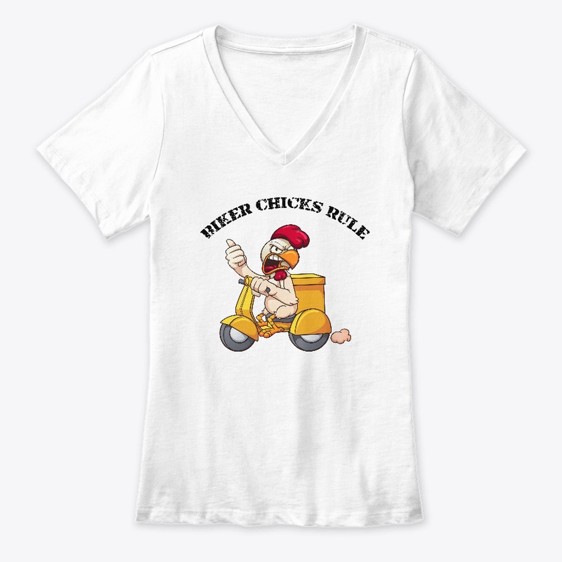 Biker Chicks Rule! Tee (Satire)