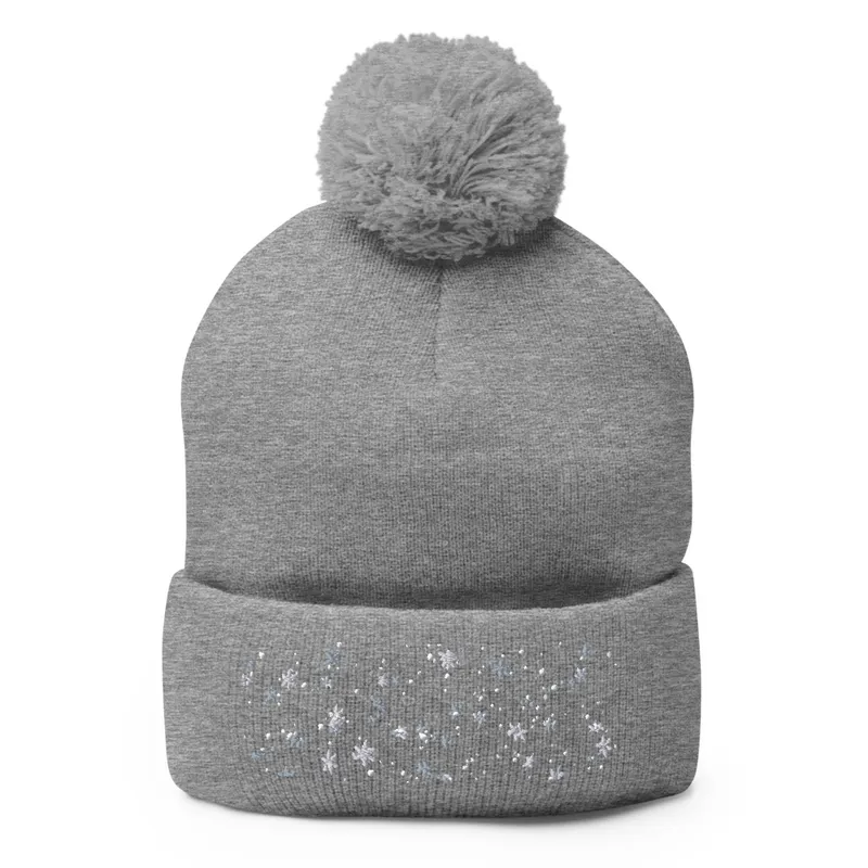 SNOWFLAKE EMBLEM | LUXURY BEANIE