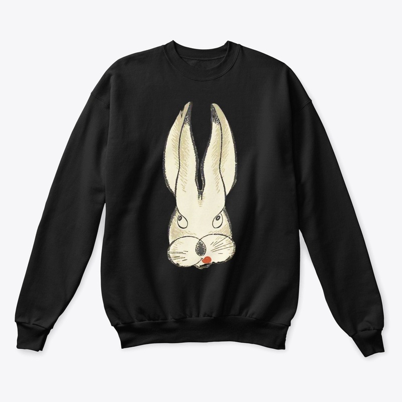 Vintage Rabbit Named Hop with Long Ears