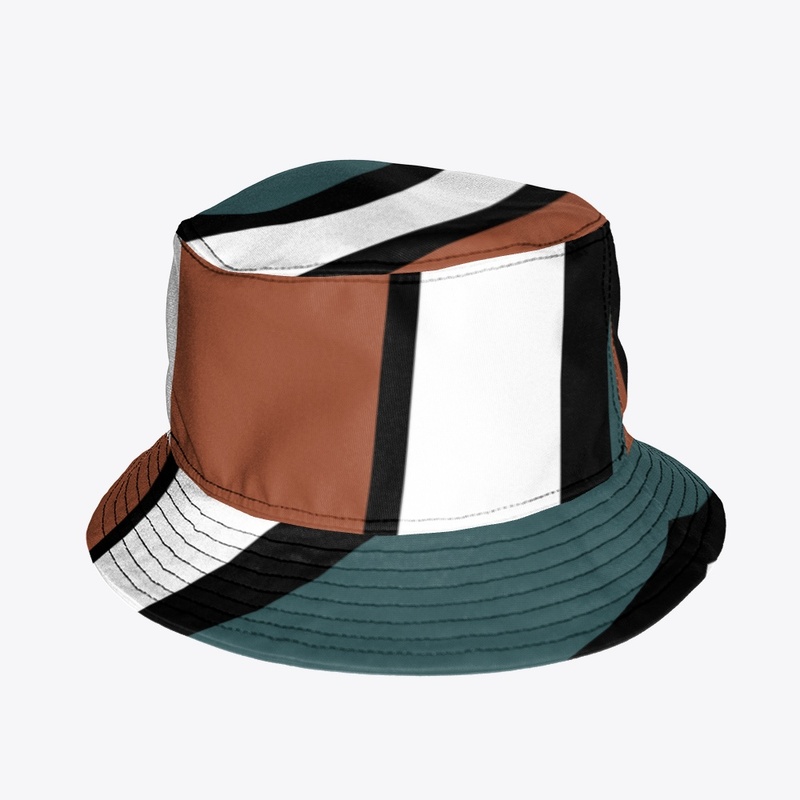 vertical vintage line - retro colors