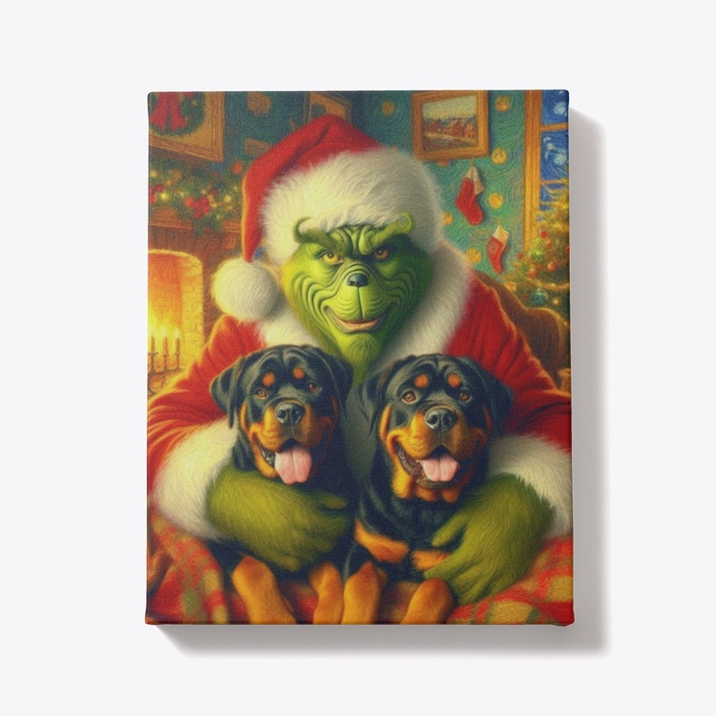Rottweiler's Christmas Eve