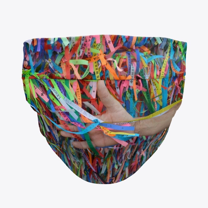 Male hand touching Ribbons