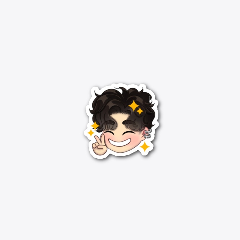 Hai Smile Sticker