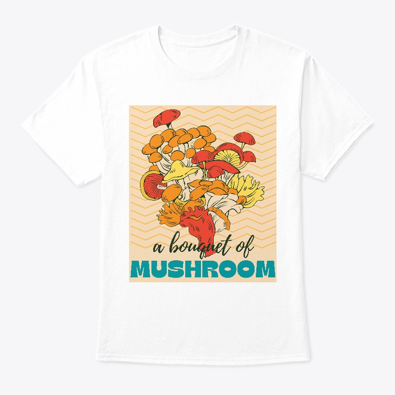 A bouquet of mushroom Yellow pattern