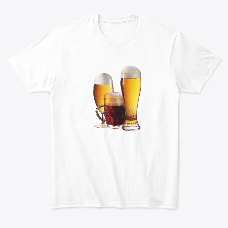 Beer selection, three types