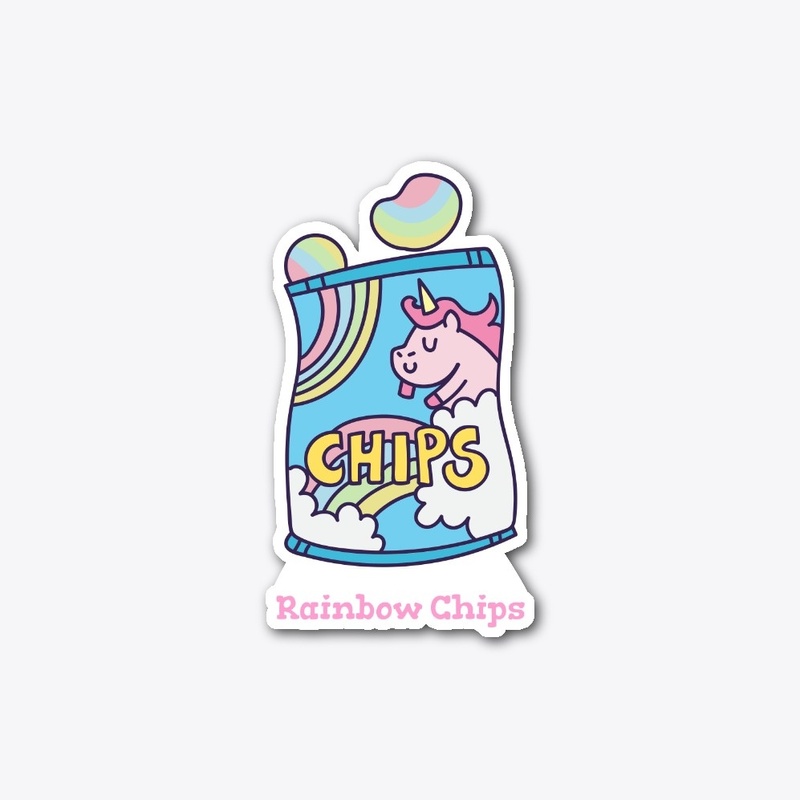 Rainbow Chips - Kawaii Unicorn