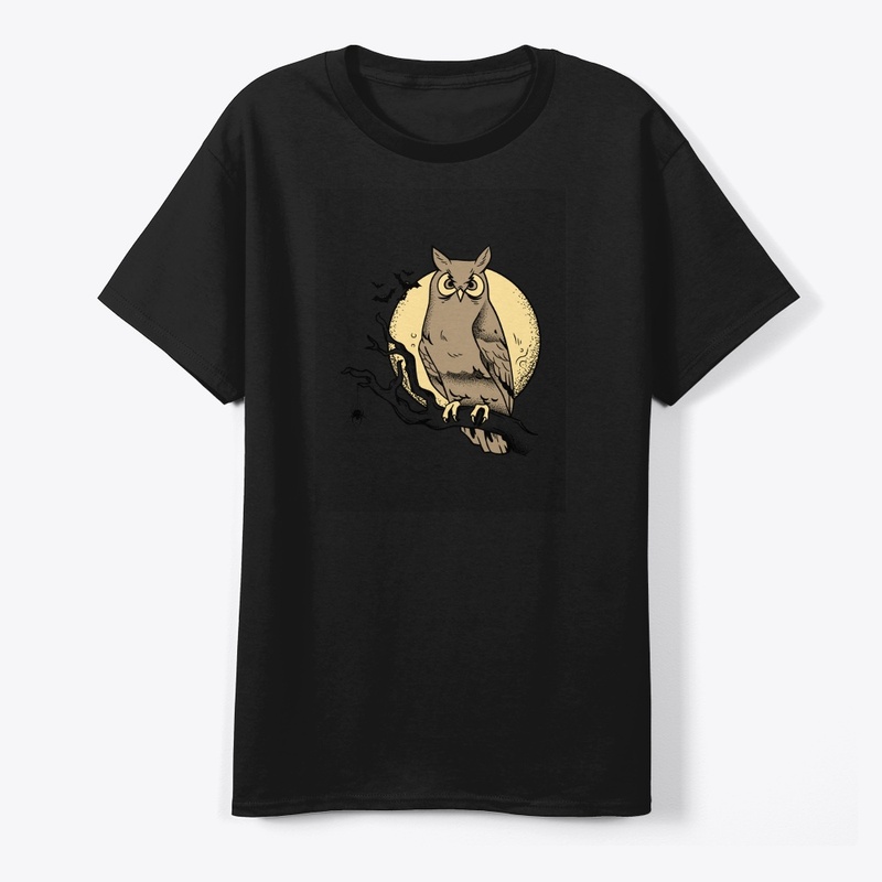 SAD OWL T-shirt design 