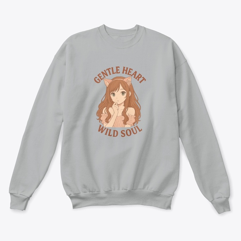 Manga Style Gentle Heart, Wild Soul