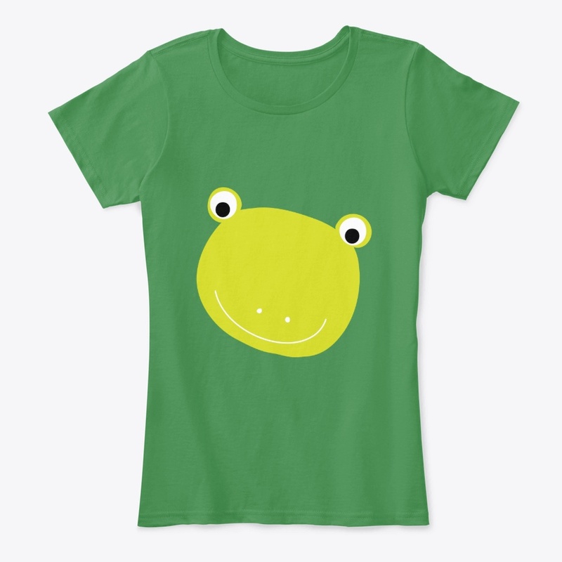Smiling Froggie Head