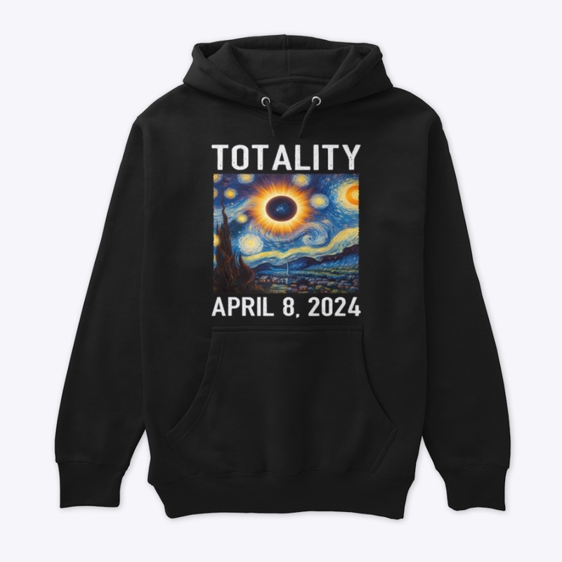 Art 2024 Totality April 8 Solar Eclipse