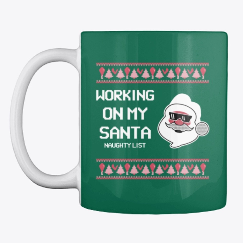 Christmas coffee mug funny Santa