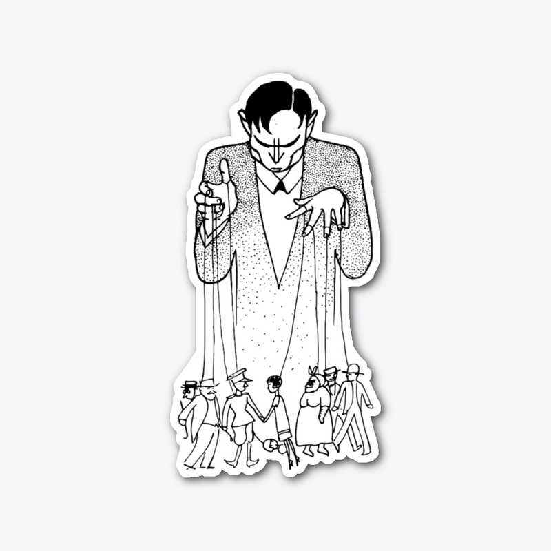 The Puppet Master Sticker