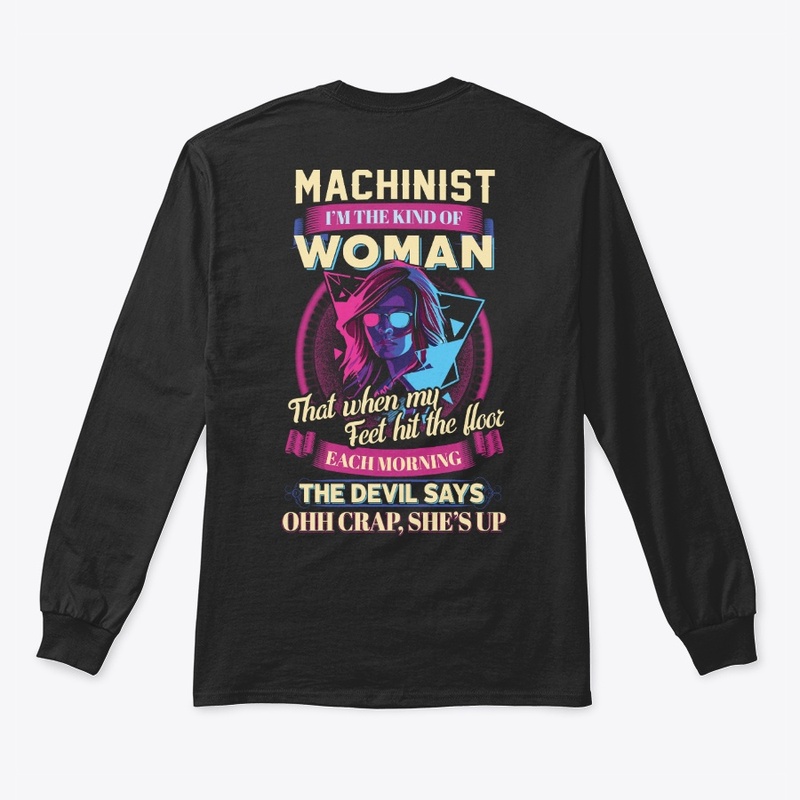 Kind of Female Machinist hoodie