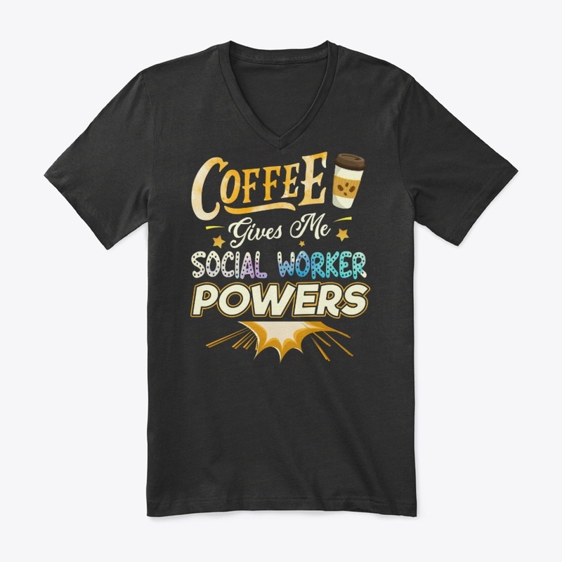 Funny Social Worker Gift - Coffee Gives