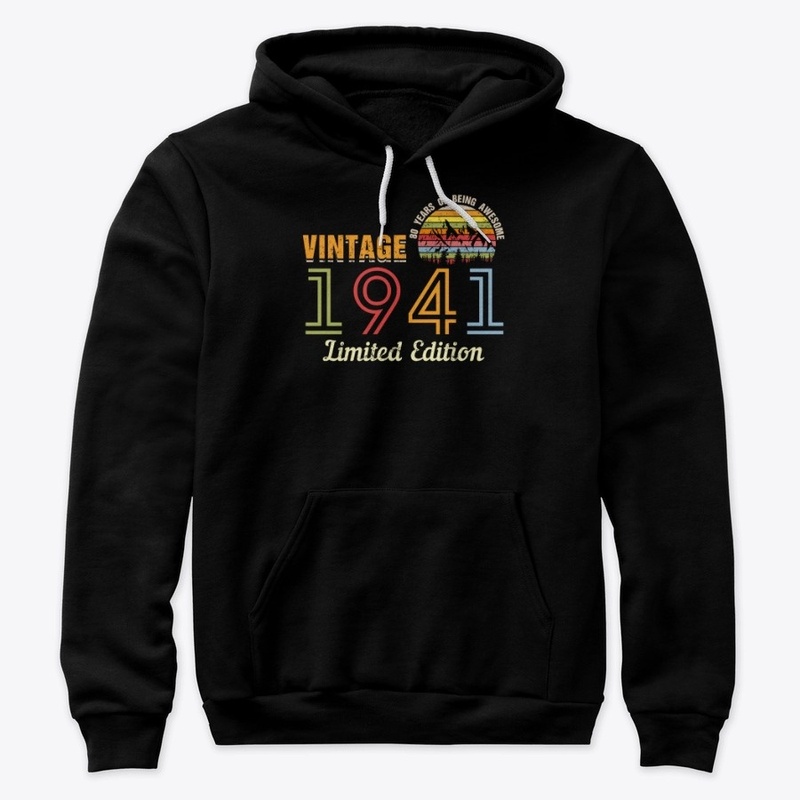 80 Year Old Vintage 1941 Limited Edition