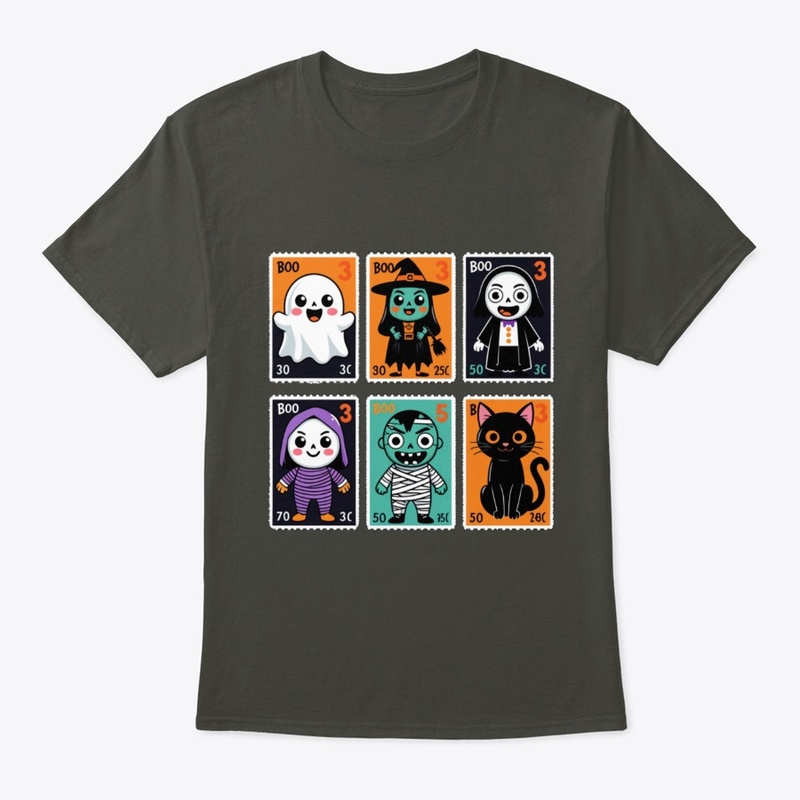 Cute Halloween Stamp Collection
