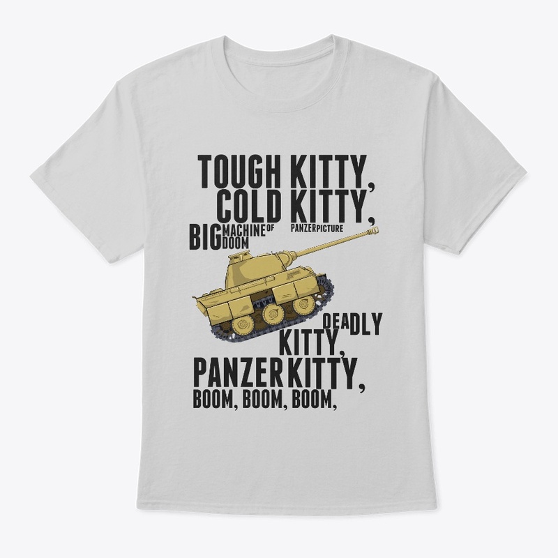 Tough Kitty Cold Kitty - Panther T-Shirt