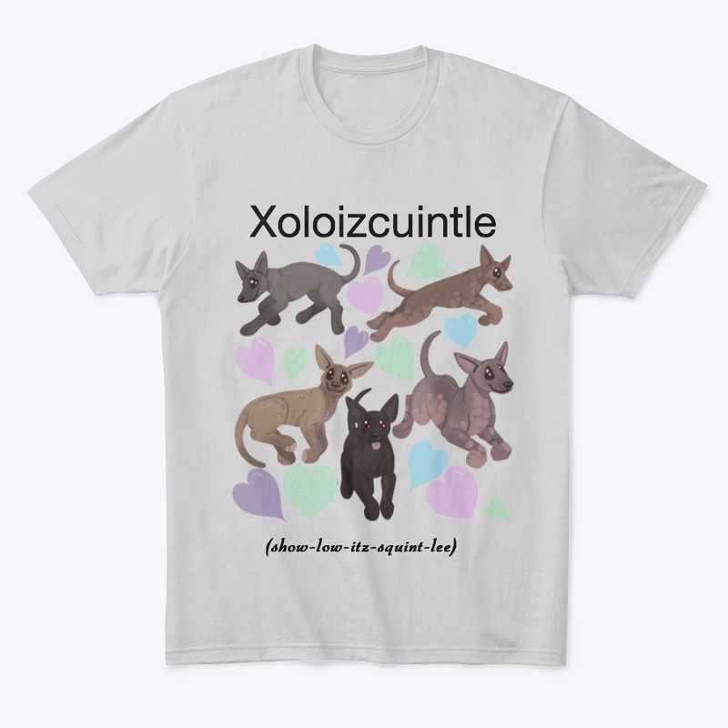 xoloitzcuintle dog art