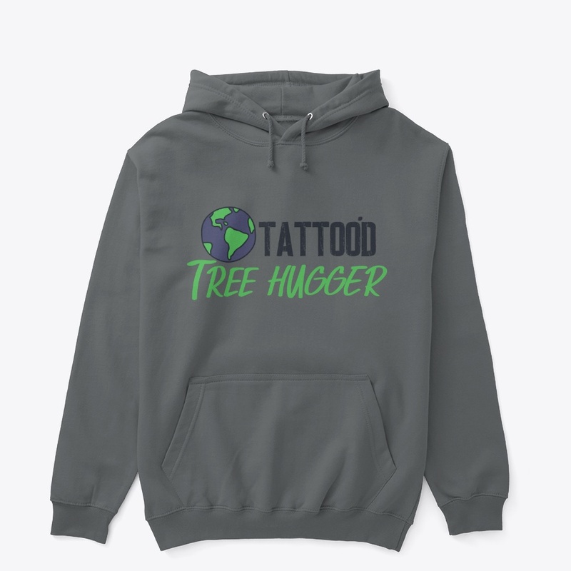Tattoo'd Tree Hugger Dark Design