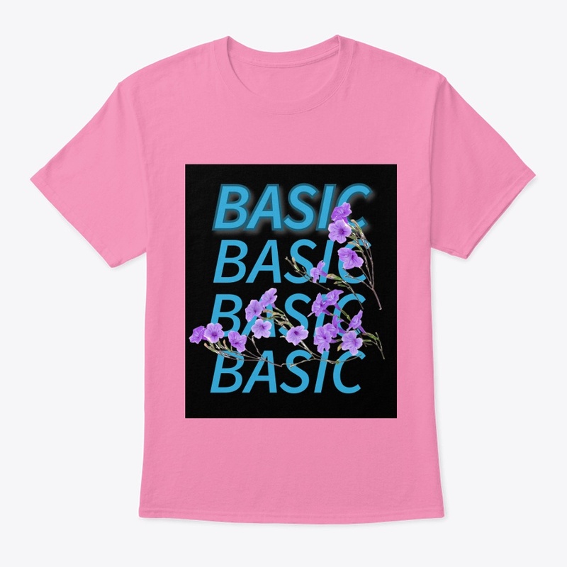 Basic print T-shirt 