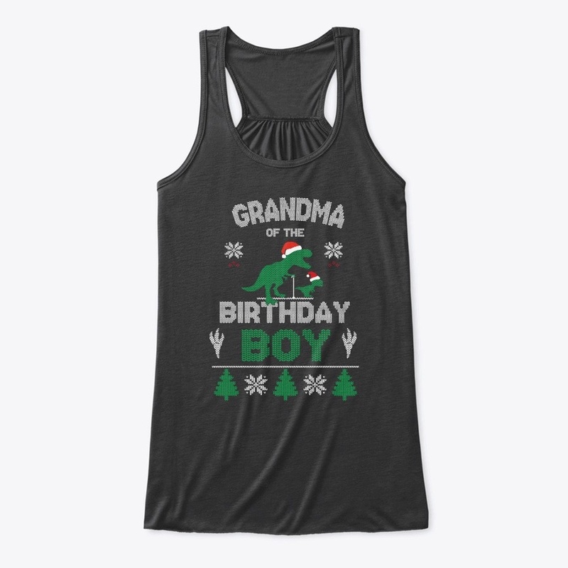 Grandma of the Birthday Boy Matching T-R