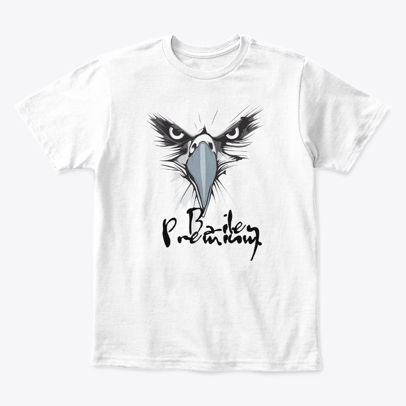 Bailey Premium Round Neck White T-shirts