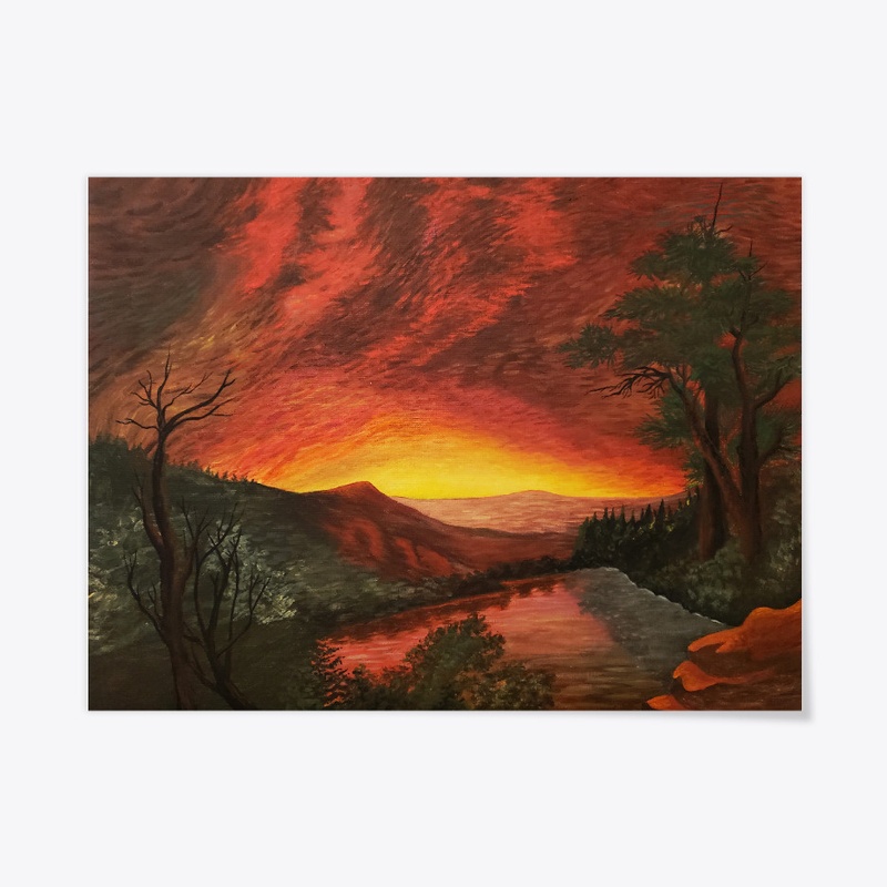 Fire in the Sky | Art of jameela