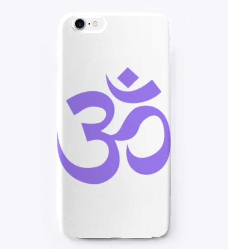 OM Aum Symbol Purple iPhone Case