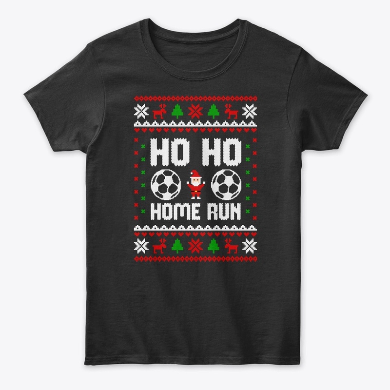 ho ho home run ugly sweater