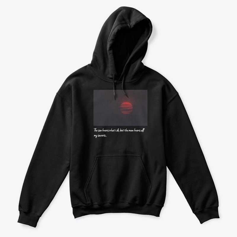 Aesthetic black unisex quote print tee 