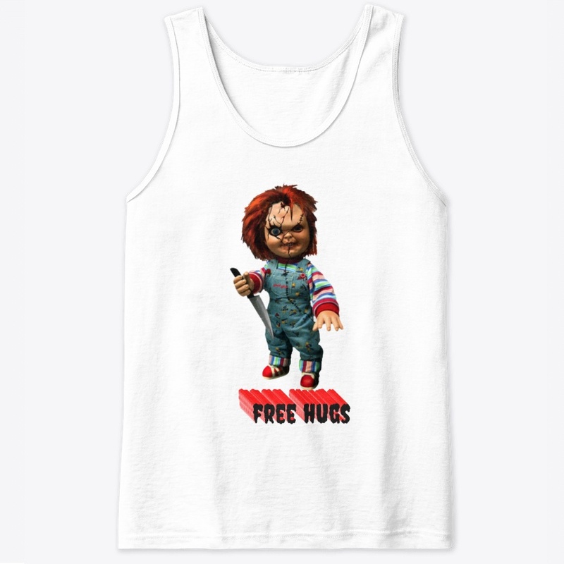 free hugs chucky funny shirt