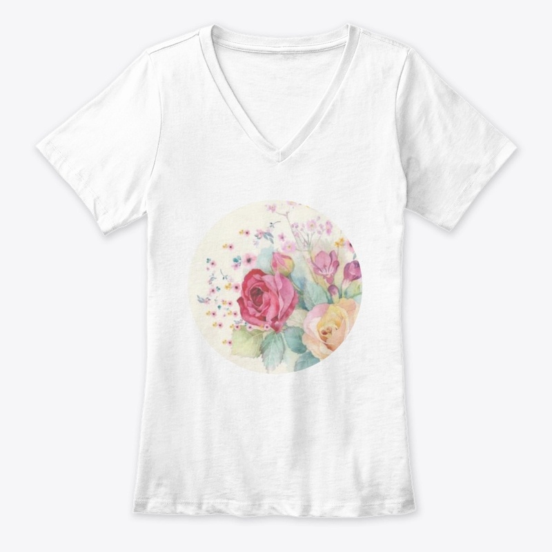 Primium Quality V -Neck women's Tee's 