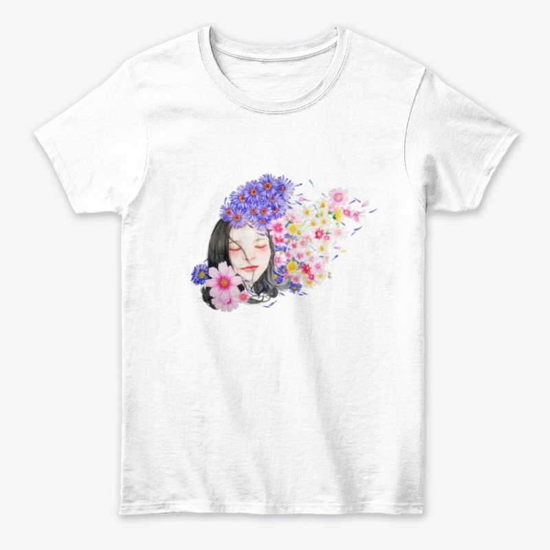 You smell like flowers.