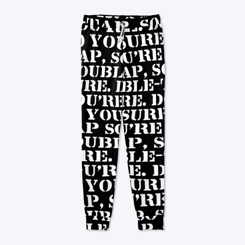 Double tap sweats