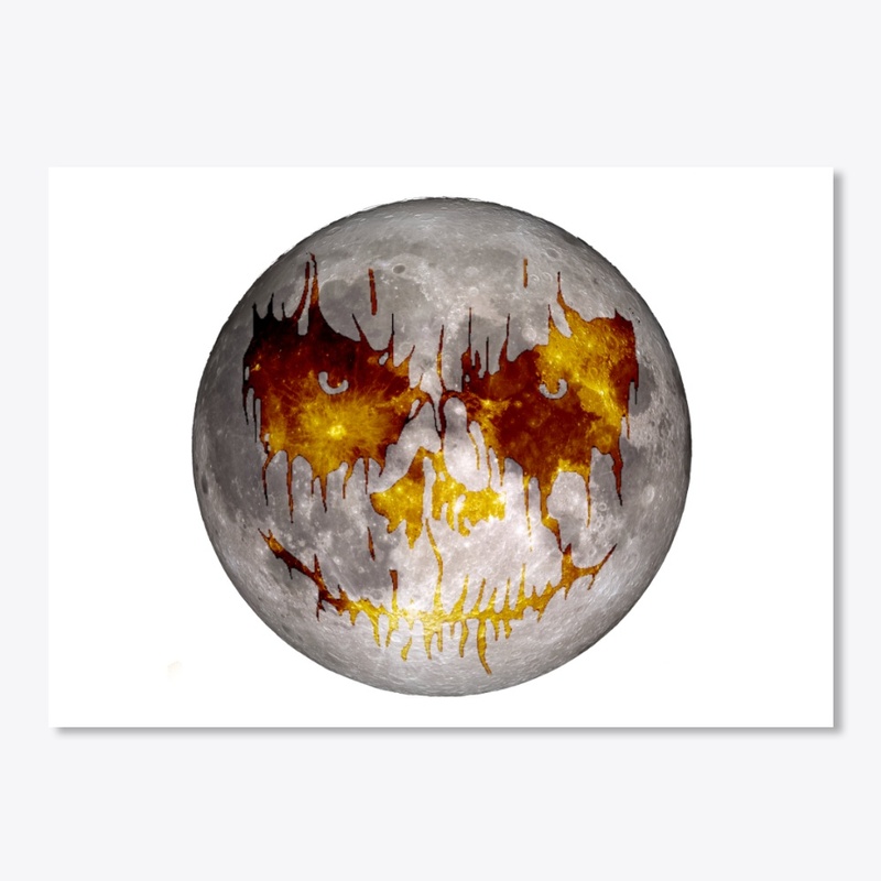 halloween The moon is full