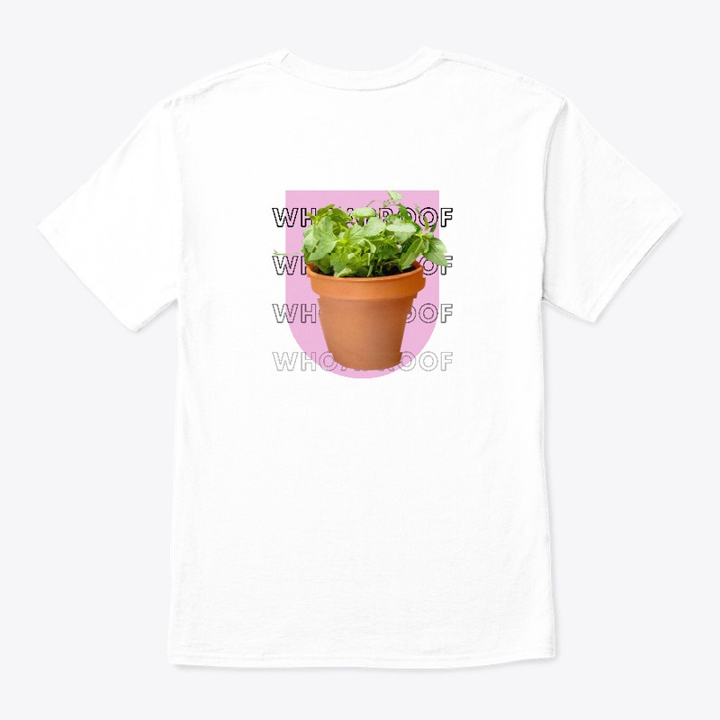 Whoaproof Ocimum basil, Pink background