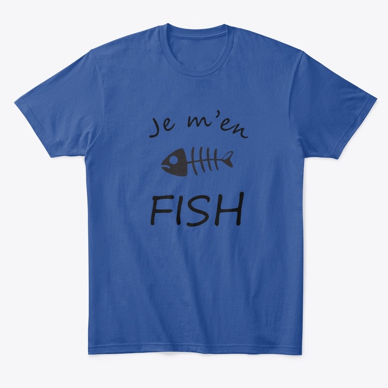 tee-shirt je m'en fish