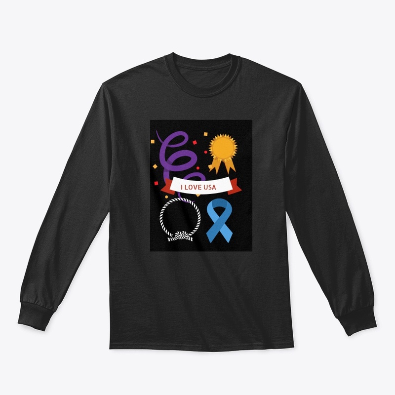 I love USA  Independence day  Tshirt
