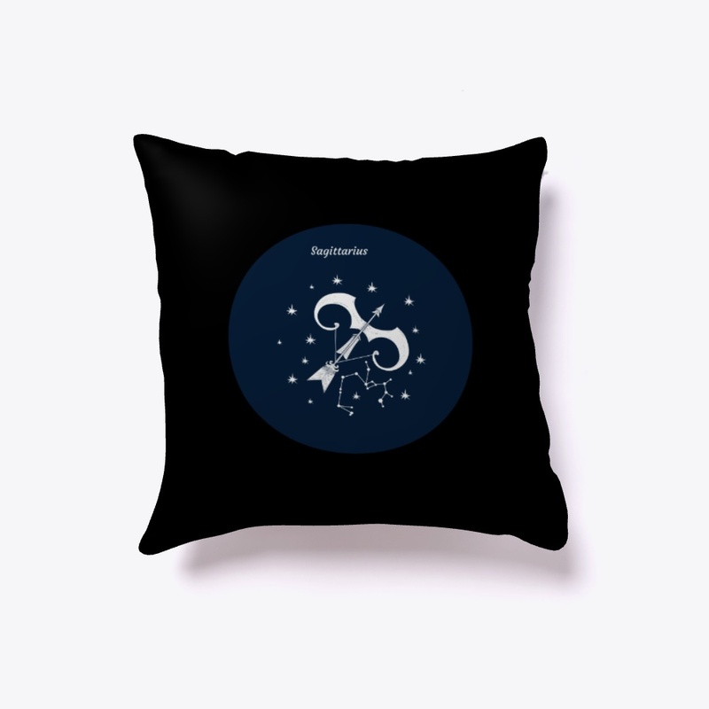 Circular Zodiac Sign Sagittarius