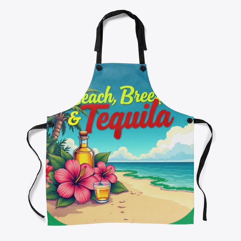 Beach breeze tequila sea palms sunny day