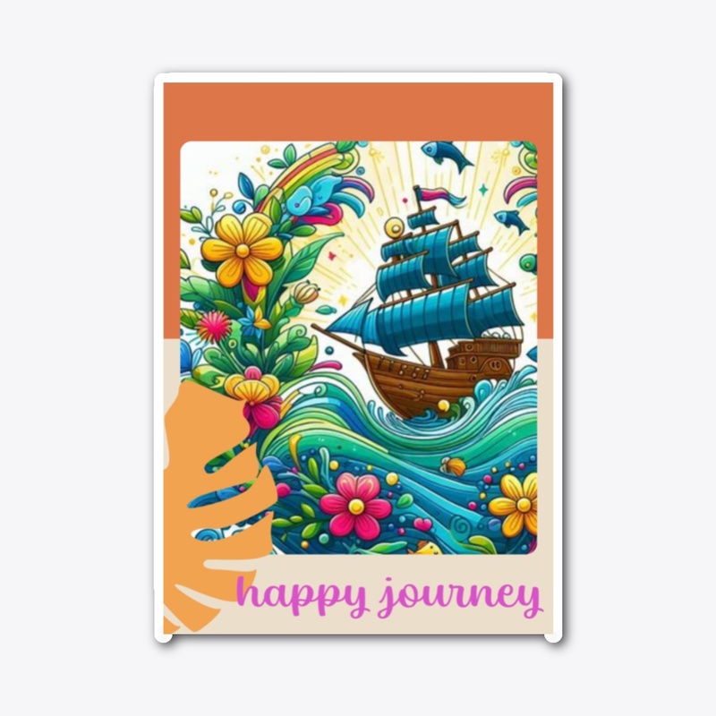 "ship dancing on the water"