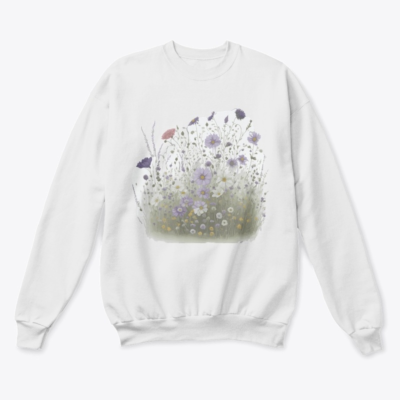 Meadow Bliss: Wildflower Art Print