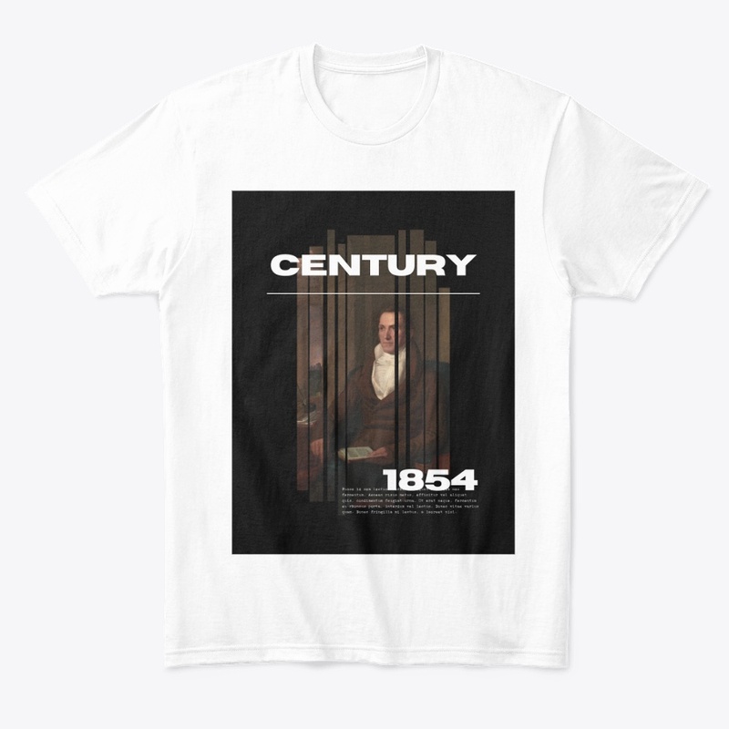 The new t-shirt design 'CENTURY 1854'
