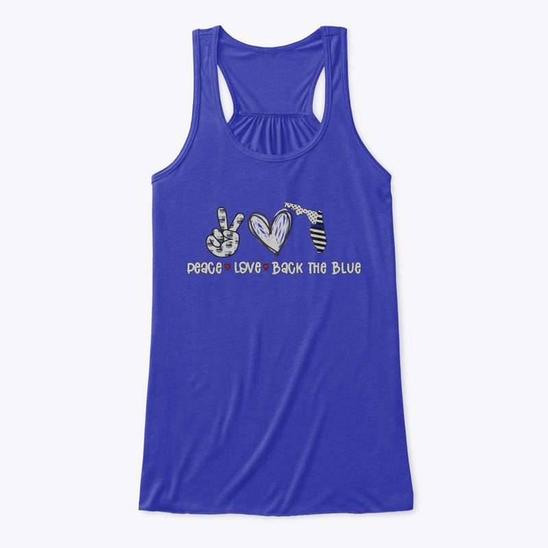Peace, Love, Back the Blue in Florida