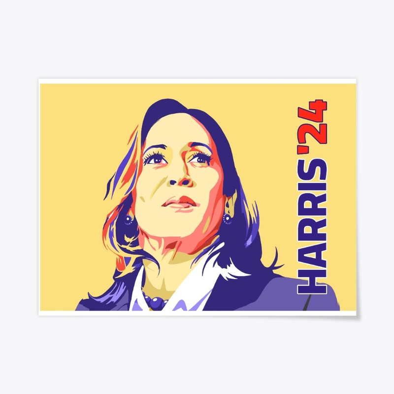Harris '24 OG campaign colors
