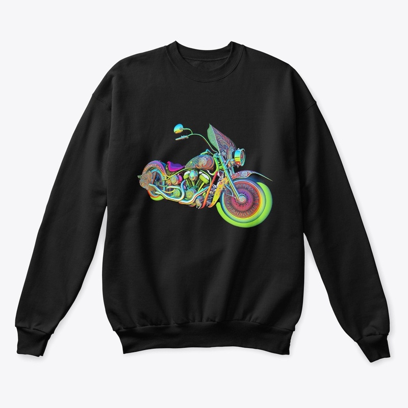 Abstract Biker