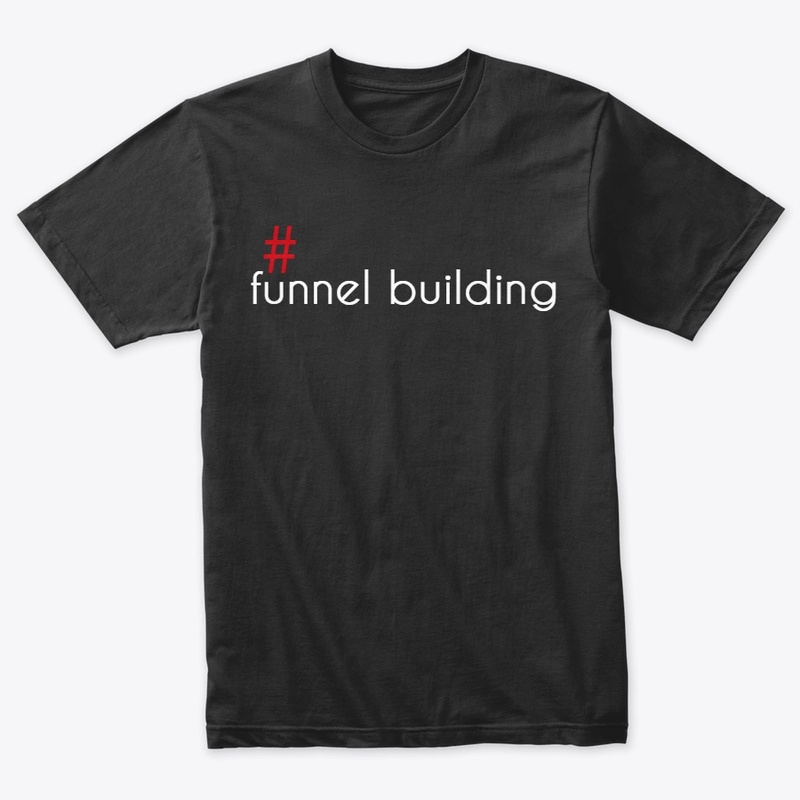 Funnel building shirt  - unisex-hash red