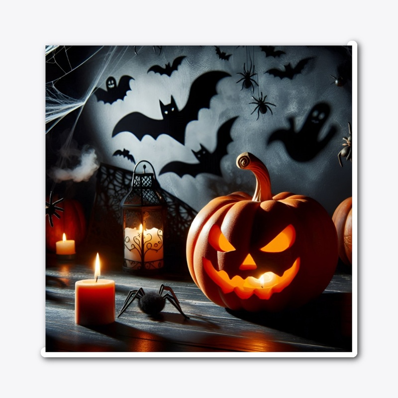 Spooky Halloween Night Eerie Design